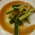 ☆baobab☆'s cooksnap of when they made きゅうりの甘酸生姜.
