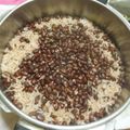 めっこす's cooksnap of when they made 圧力鍋で簡単に☆ふっくらもちもちお赤飯♪.
