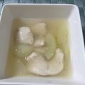 クックひろちゃん☆'s cooksnap of when they made 夏に♪鶏胸肉と瓜のあっさりスープ.