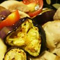 クックL5084C☆'s cooksnap of when they made ナスとミニトマトと鶏肉の黒酢マリネ.