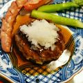 eiyoushi's cooksnap of when they made Ｏ型さんのスプーンでふんわりハンバーグ.
