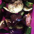 みこふ◉'s cooksnap of when they made なすとオクラのゴマ浸し.