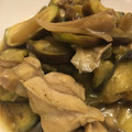 かな☆'s cooksnap of when they made 水ナスと鶏肉のめんつゆ炒め.