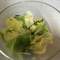 しろいの46's cooksnap of when they made レタスの塩昆布和え.