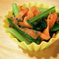 cocociva's cooksnap of when they made 小松菜の柚子こしょうナムル.