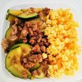 mamama☆'s cooksnap of when they made 豚ひき肉とズッキーニの炒め物.