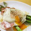 ○かづこ○'s cooksnap of when they made 簡単☆華やか♪アスパラのビスマルク風.