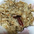 ゆかりりりー's cooksnap of when they made 【簡単】えのきペペロンチーノ【低カロ】.