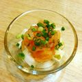 YUZVIO's cooksnap of when they made 長いもにいか明太のせただけ.