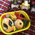 りゅうままひろぴょん's cooksnap of when they made 仮面ライダーゴースト キャラ弁 型紙付.