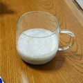 msft5632's cooksnap of when they made ★黒ゴマ豆乳バナナジュース★.