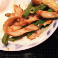 モッチーアヤ's cooksnap of when they made チクワとインゲンのしょう油マヨ和え★.