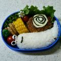 ぽんさんの旦那さん's cooksnap of when they made キャラ弁.