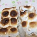 ろる子's cooksnap of when they made 甘ぁ〜い♡マシュマロトースト ♪.