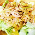 夏女旅娘's cooksnap of when they made まかない★ベーコンと玉葱のおかずサラダ.