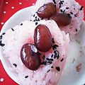 ユーロン's cooksnap of when they made 金時豆のお赤飯♪.