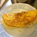 kagamisaka's cooksnap of when they made ふわふわオムレツ＊モンサンミッシェル風.