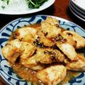まみんこＨ's cooksnap of when they made 鶏胸肉でガッツリしっとり醤油焼.