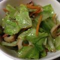 キャンディMA's cooksnap of when they made 春キャベツとちくわの生姜炒め煮.