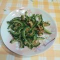 オレンジリング's cooksnap of when they made 簡単粉チーズでゴーヤ炒め☆.