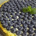 ASAMIごはん's cooksnap of when they made ブルーベリータルト.