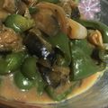 くるみかんちゃ's cooksnap of when they made 茄子とピーマンの甘味噌炒め.