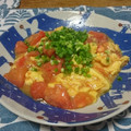 ダイナマイト漆黒's cooksnap of when they made 中華家庭料理の超定番！トマトの玉子焼き.