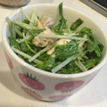 じゅりとめい's cooksnap of when they made 簡単♪ささみと水菜のサラダ.