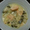 yukari0902's cooksnap of when they made サーモンときのこのクリーム煮☆.