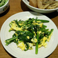 ちぃちゃん。。。's cooksnap of when they made 簡単あと一品！ほうれん草の玉子炒め.