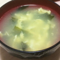 りかぷうぷう's cooksnap of when they made 簡単！えのきとワカメのスープ♪卵仕立て.