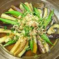 lovemrch's cooksnap of when they made 麺つゆだけ！茄子おくら焼き浸し.