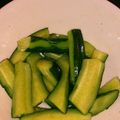 shwa's cooksnap of when they made 即席胡瓜の中華漬け.