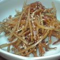 ウォンくん's cooksnap of when they made ごぼうと人参のきんぴら.