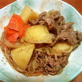 ゆきんこジャスミン。's cooksnap of when they made うちの夕飯　簡単肉じゃが.