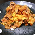 oka♡'s cooksnap of when they made 卵でまろやか♪豚キムチ炒め.
