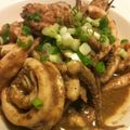 さあたろ's cooksnap of when they made ビールによくあう！簡単！イカの塩辛ソテー.