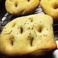 きたあき9602's cooksnap of when they made ローズマリー香る♪フォカッチャ.