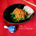 ミナいちご's cooksnap of when they made ⭐️インゲンの納豆和え.