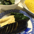 クックD8YH5W☆'s cooksnap of when they made 夏野菜の揚げびたし.