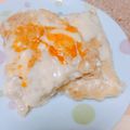 うーぷ's cooksnap of when they made 豆腐のモチモチヂミ♪.