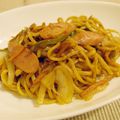 ☆ちぃお☆'s cooksnap of when they made 簡単❀カレー入りナポリタン風焼きそば❀.