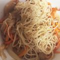 みやのい's cooksnap of when they made ☆簡単ランチ☆素麺チャンプルー☆.