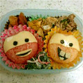居眠り姫愛's cooksnap of when they made 幼稚園のお弁当☆マックイーンとメーター☆.
