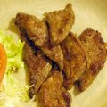 ☆ちぃお☆'s cooksnap of when they made 豚レバーのカレー揚げ.