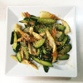 kiriko5's cooksnap of when they made 簡単一品！胡瓜と竹輪のごまラー炒め.