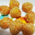 namiko0303's cooksnap of when they made 離乳食後期～完了期さつまいもｺﾛｯｹ.