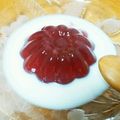 文鳥まんぢう's cooksnap of when they made いちごジャム作りで★綺麗★いちご水ゼリー.