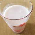 take♪aki♪'s cooksnap of when they made 水切り後のホエーで！飲むヨーグルト♡.