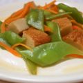 mmameco's cooksnap of when they made モロッコいんげんとさつま揚げの蒸し煮.